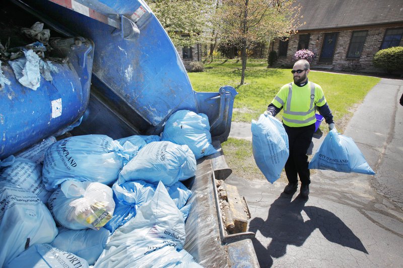 Blue trash bags won't expire for Portland residents