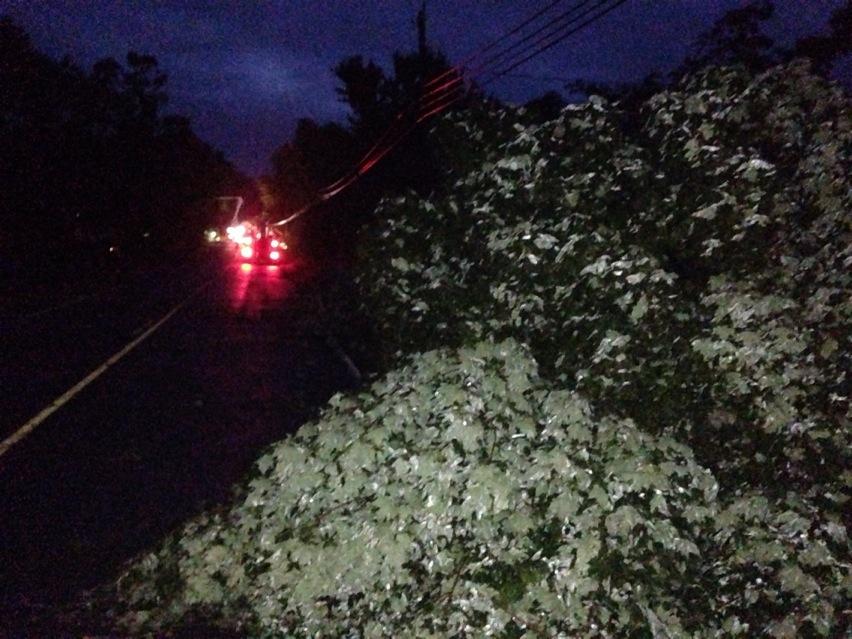 Severe weather rips through St. Albans