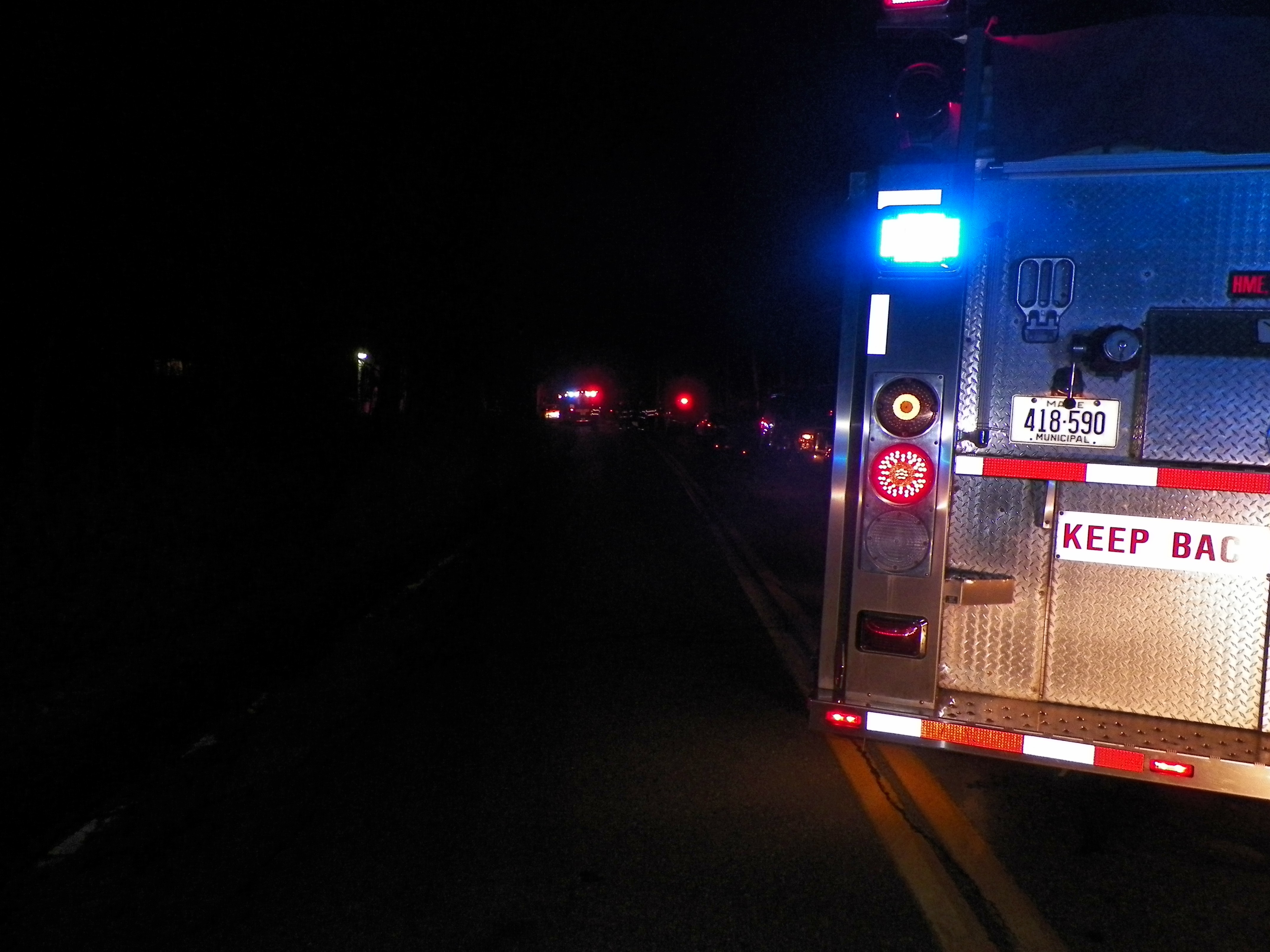 Pedestrian killed walking in roadway in Solon