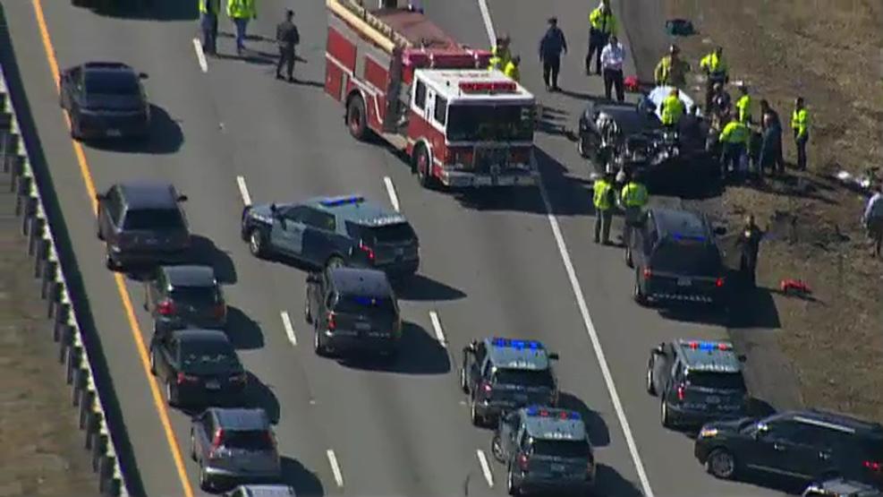 State Police Trooper Injured in Mass Pike Crash Dies