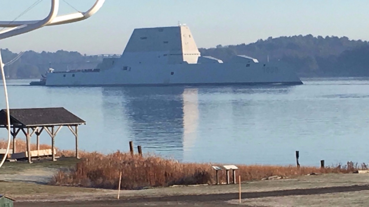 Christening Day Arrives For Second Zumwalt Class Destroyer WCSH6com