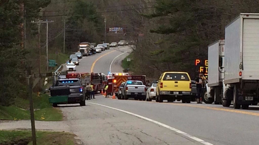 Fatal crash has closed Route 1 near Wiscasset and Woolwich town line