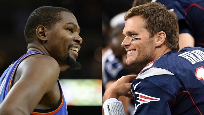 Tom Brady is trying to help the Celtics convince Kevin Durant to come to  Boston 