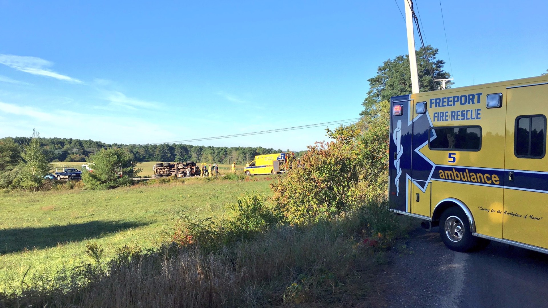 Maine State Police Confirm Crash With Two Fatalities Closes Route 9 In
