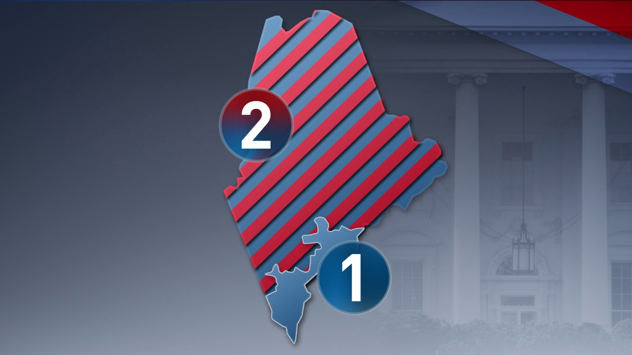 Maine Electoral College Delegates Split Votes