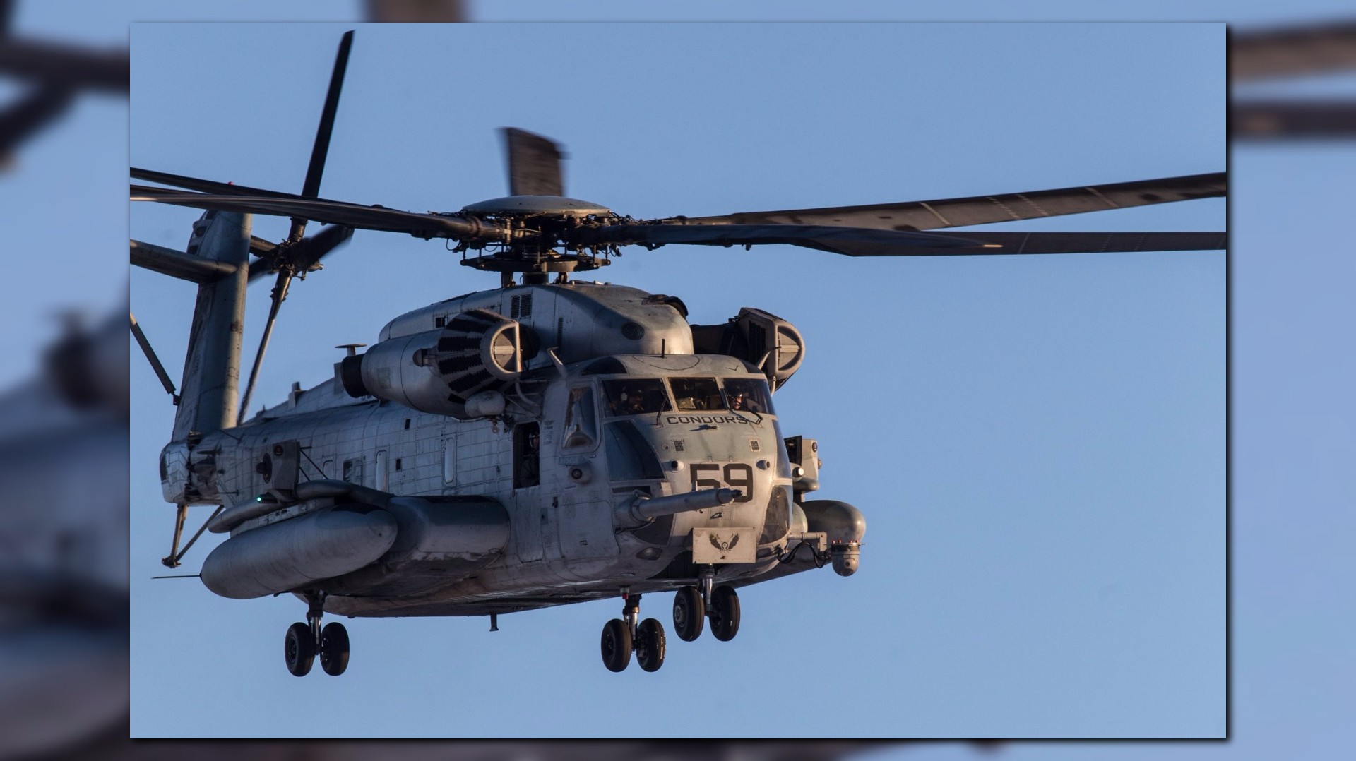 We finally know why military helicopters have been flying low around