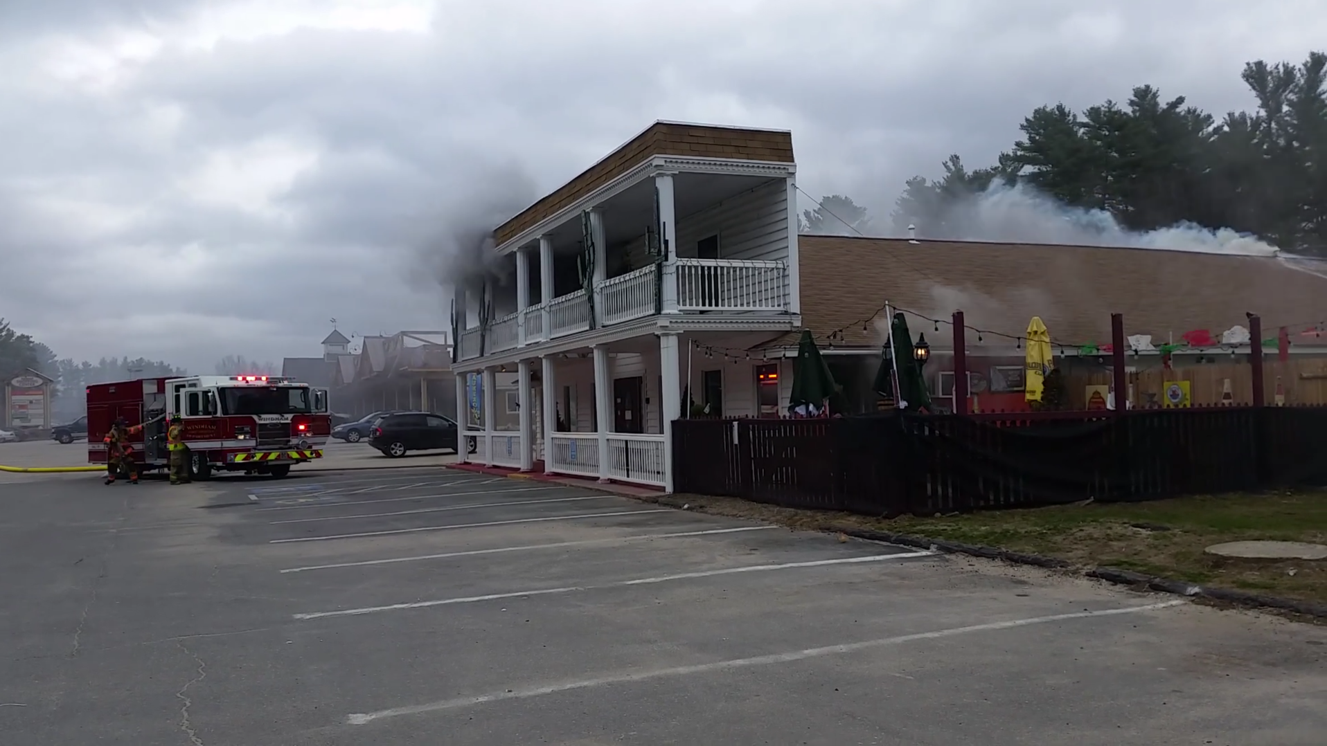Raymond restaurant damaged in 2alarm fire