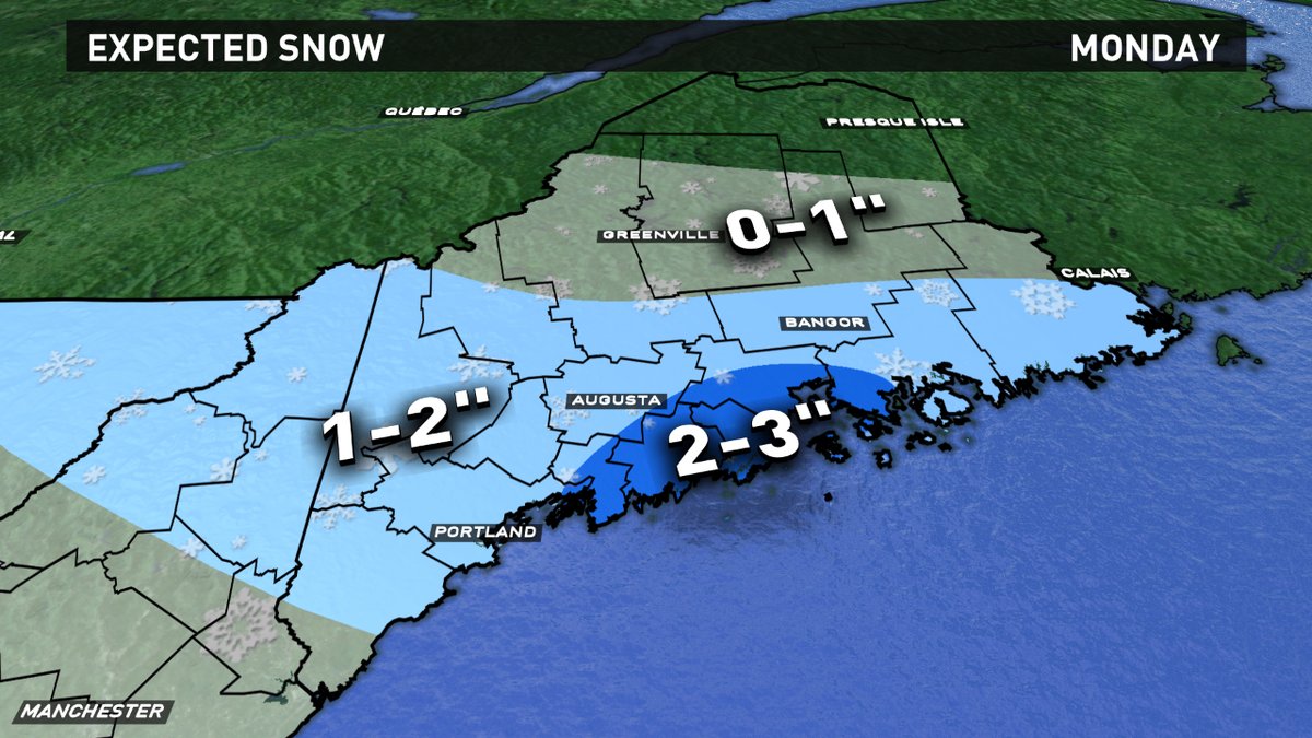 Light snow will be enough to make roads slick | newscentermaine.com