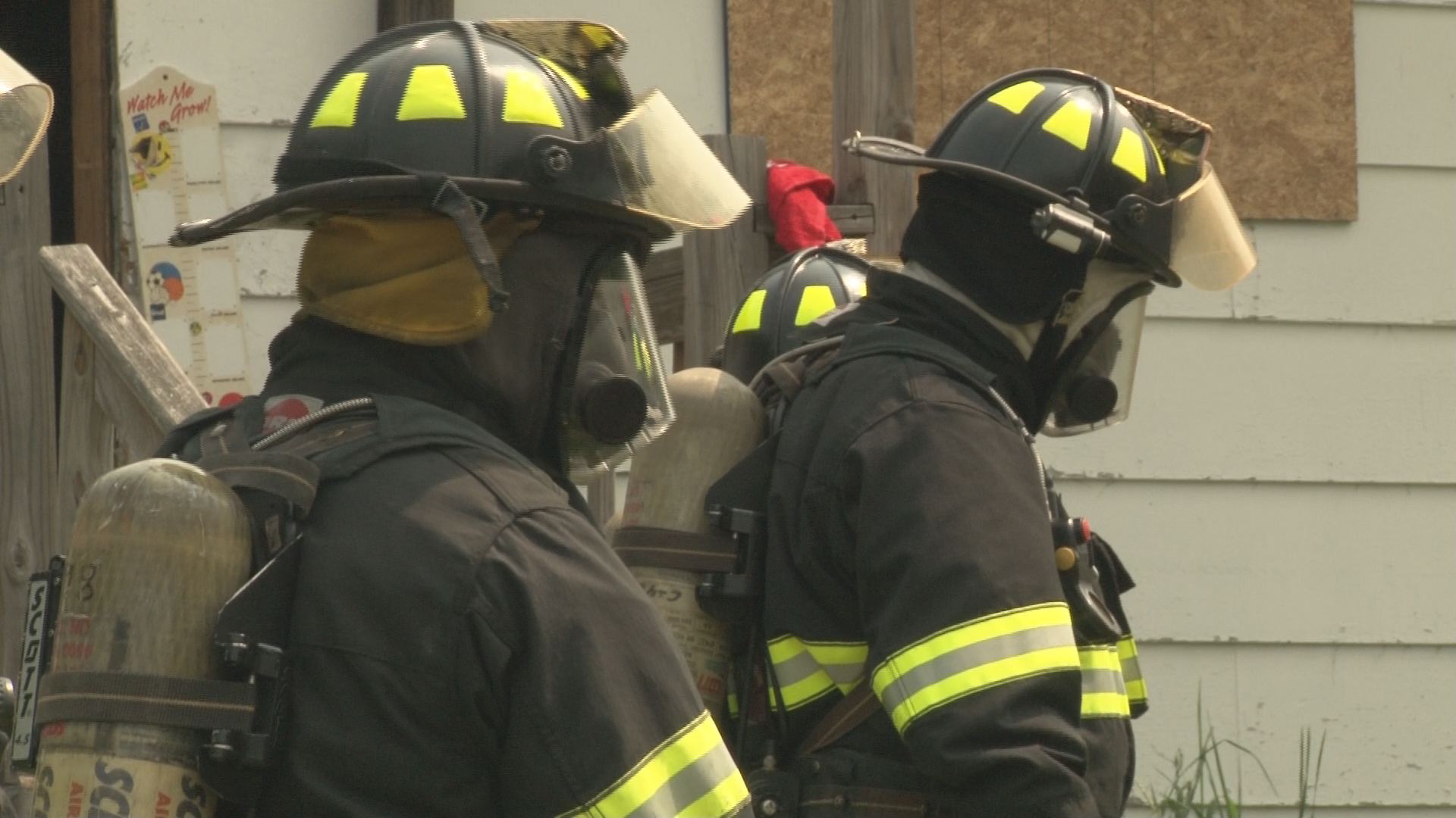 New firefighters battle controlled house fire | newscentermaine.com