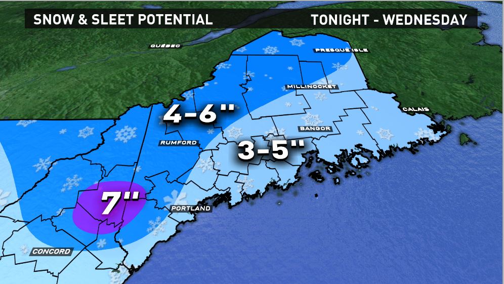 Carson Blog: 2 Storms in 3 Days | newscentermaine.com